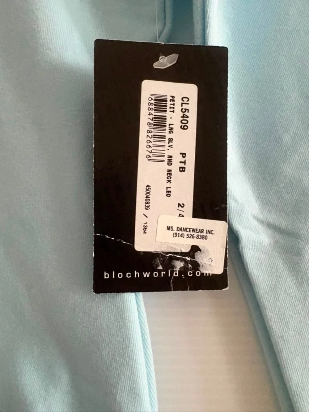 Bloch Girls Long-Sleeve Dance Leotard NWT | size 2-4 years
